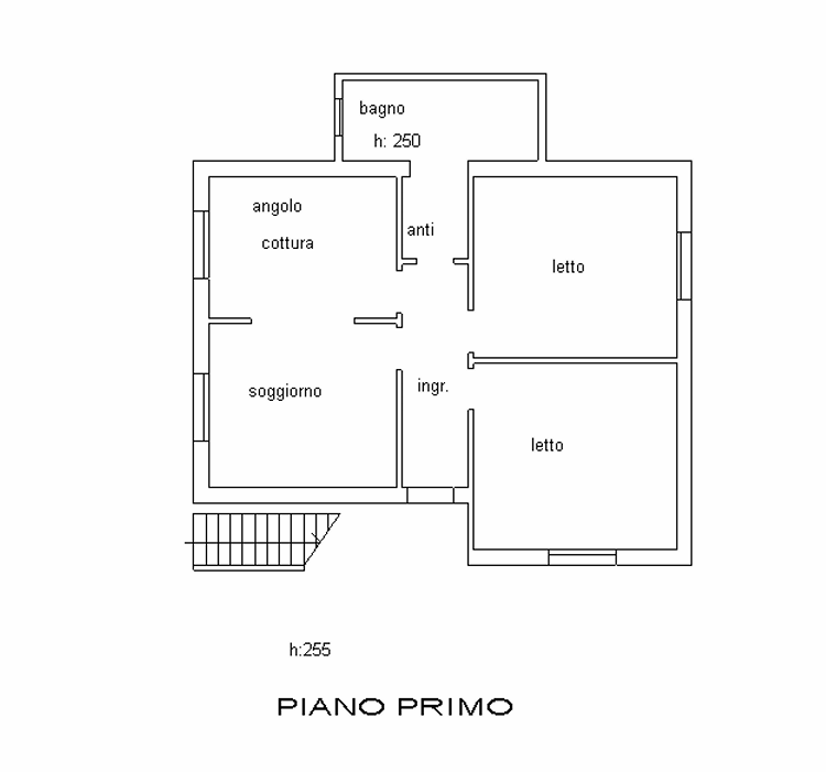 PLANIMETRIA PIANO PRIMO