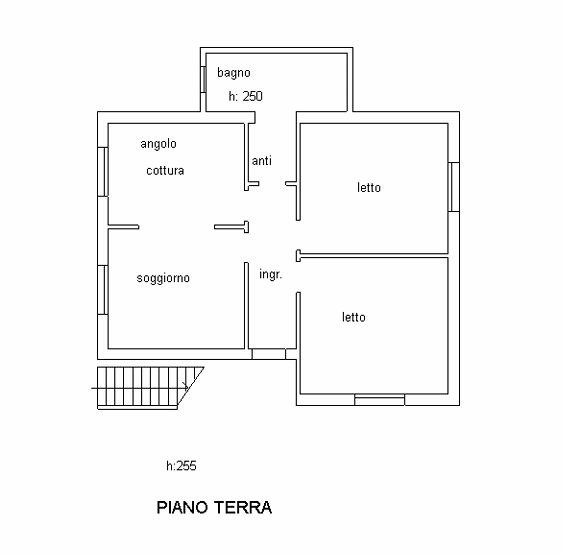 PLANIMETRIA PIANO TERRA